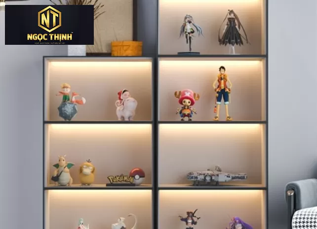 TỦ TRƯNG BÀY MÔ HÌNH NHỎ GỌN ĐƠN GIẢN